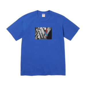 SUPREME/SPIDER-MAN TEE ROYAL