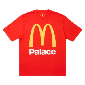 PALACE X MCDONALD'S LOGO T-SHIRT RED