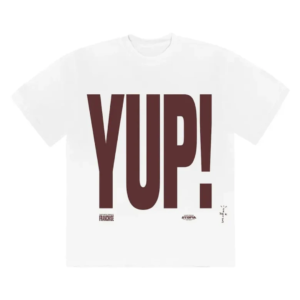 TRAVIS SCOTT FRANCHISE PROMO YUP! T-SHIRT WHITE